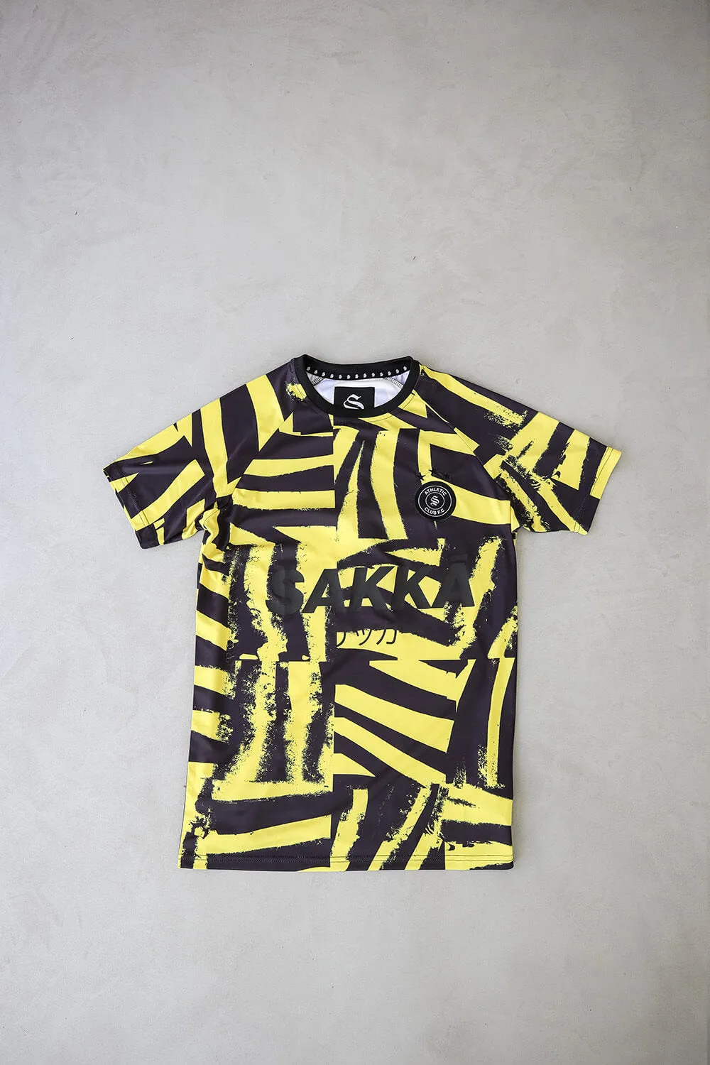 Sakka Football Tee - Yellow