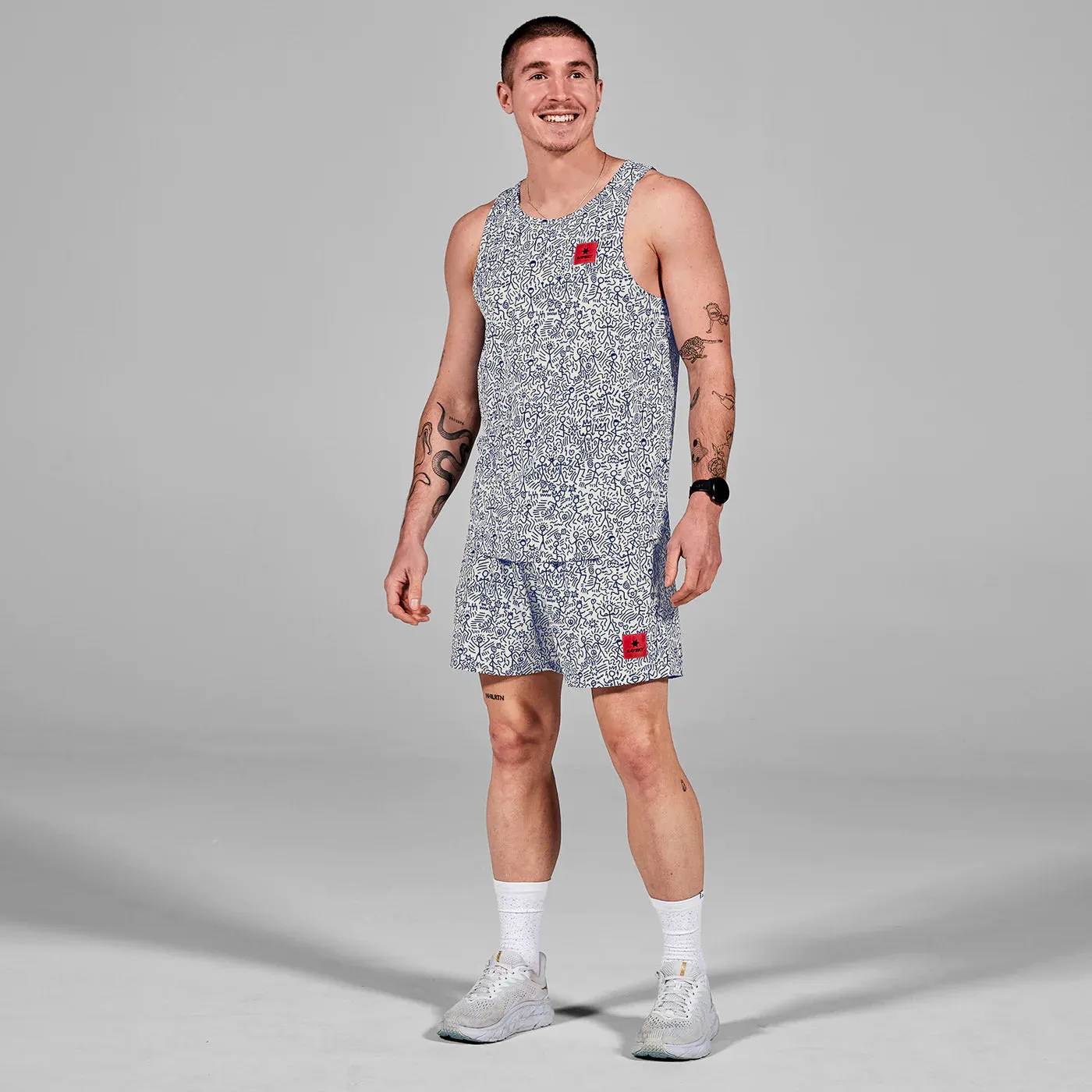 Saysky | CC Combat Singlet | White | Heren