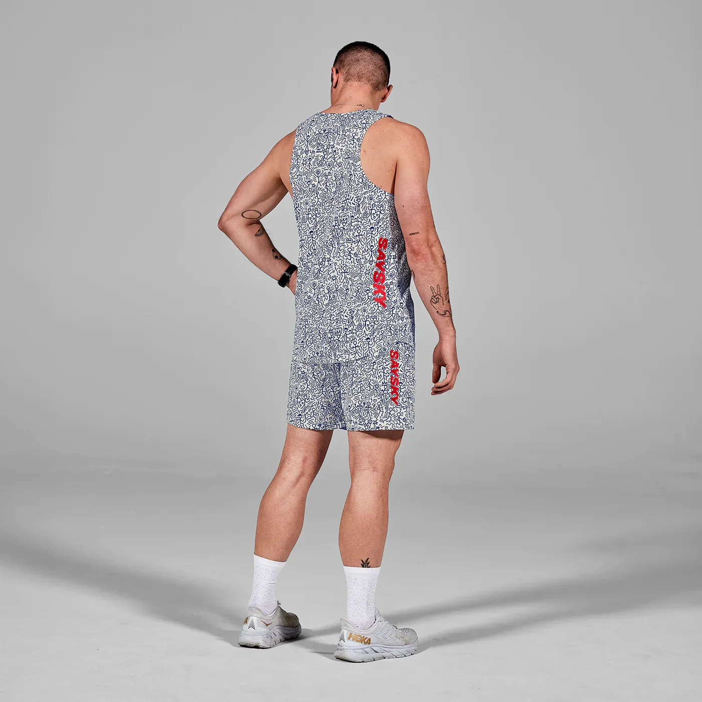 Saysky | CC Combat Singlet | White | Heren