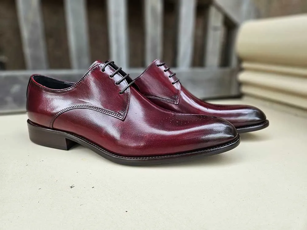 Signature Burnished Lace-up Derby