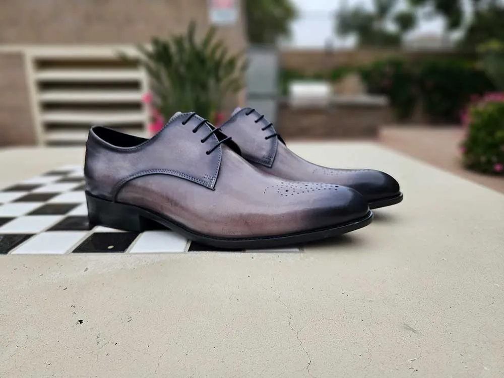 Signature Burnished Lace-up Derby