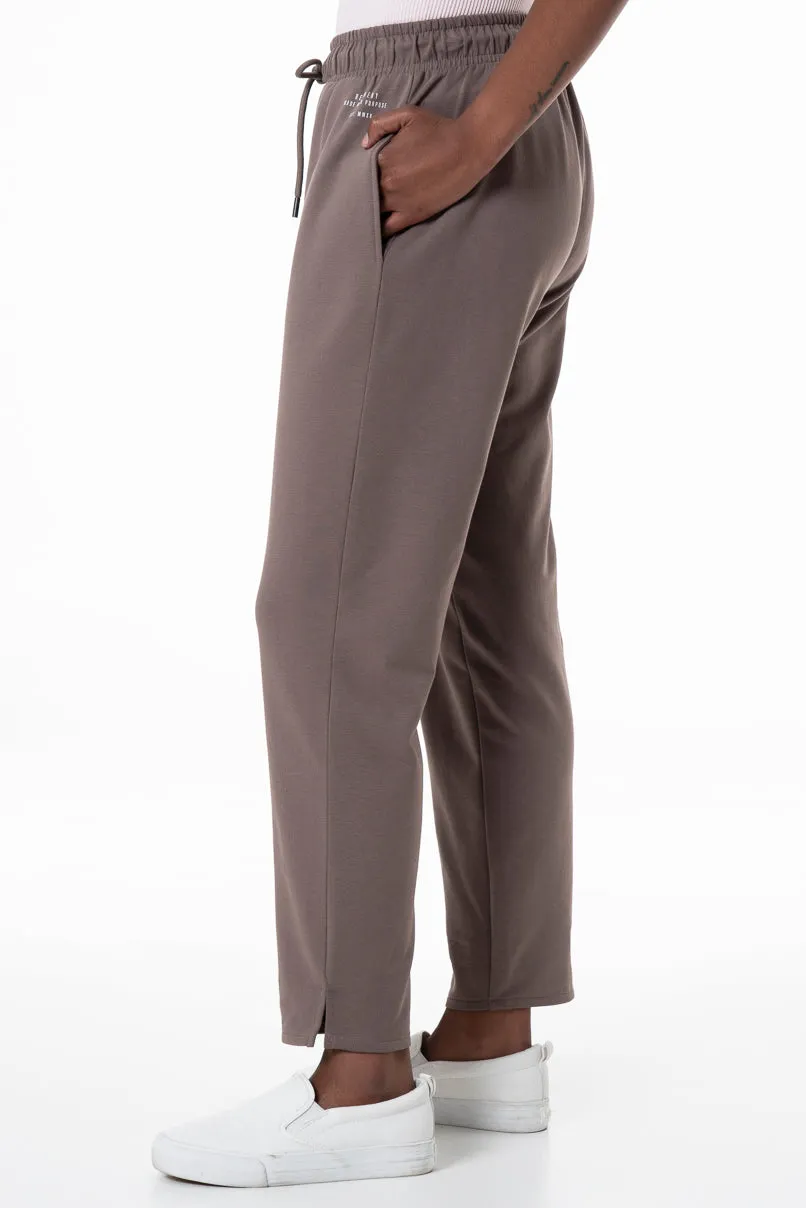 Straight Fit Track Pants _ 145612 _ Brown