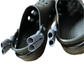 TEEK - One Pair of Grey Twin Muffler Exhaust Sandal Charms