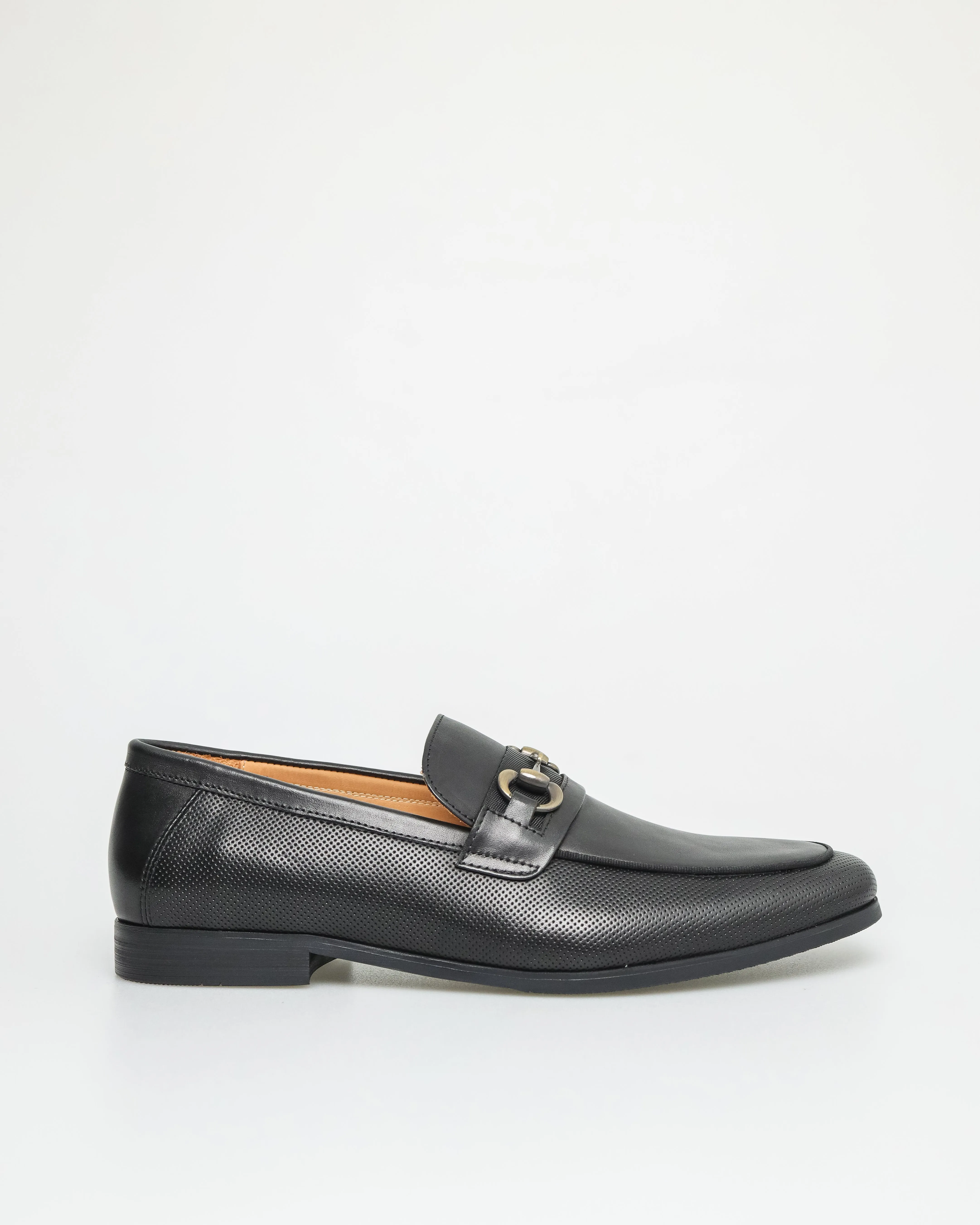 Tomaz F368 Men's Buckle Loafer (Black)