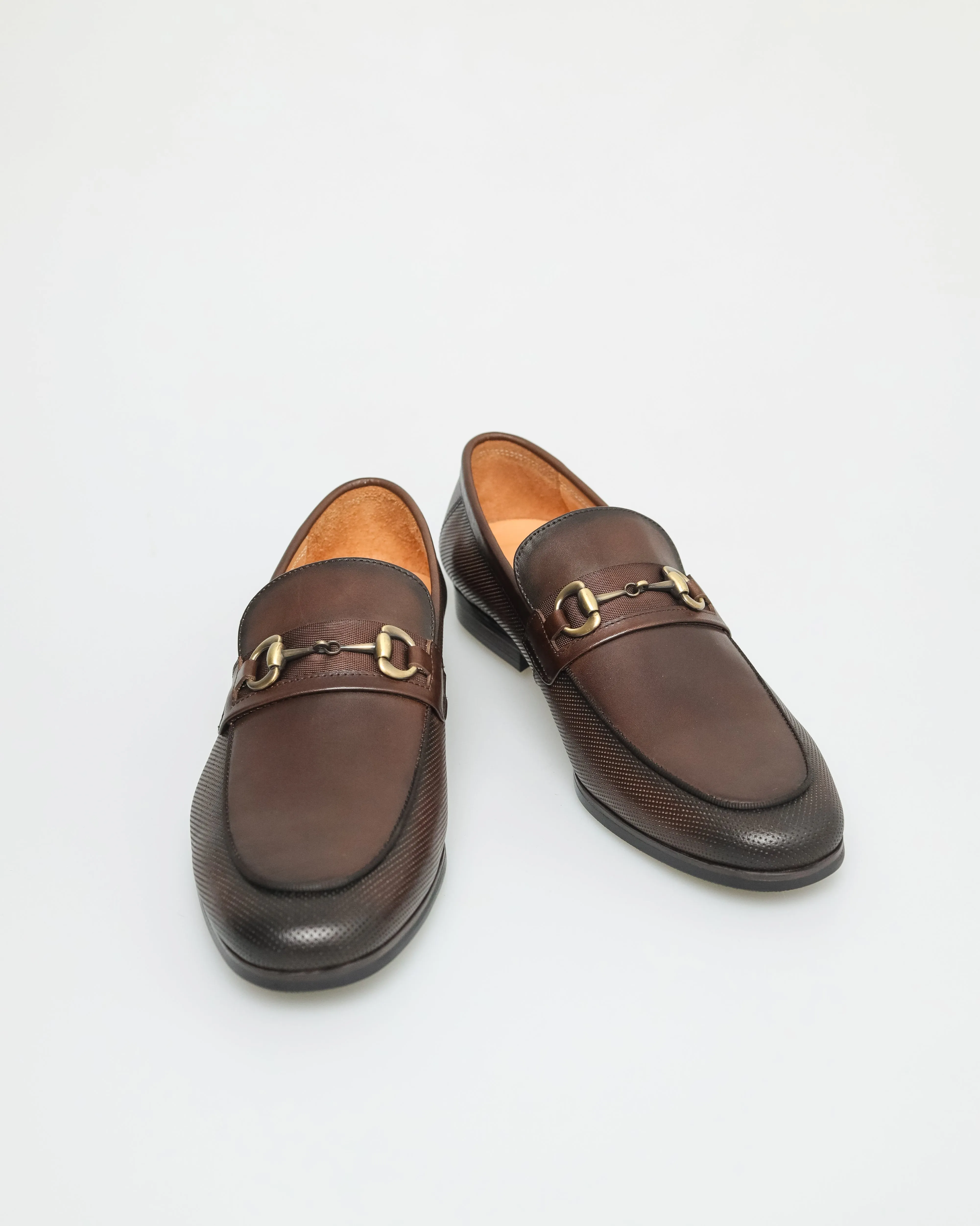 Tomaz F368 Men's Buckle Loafer (Coffee)