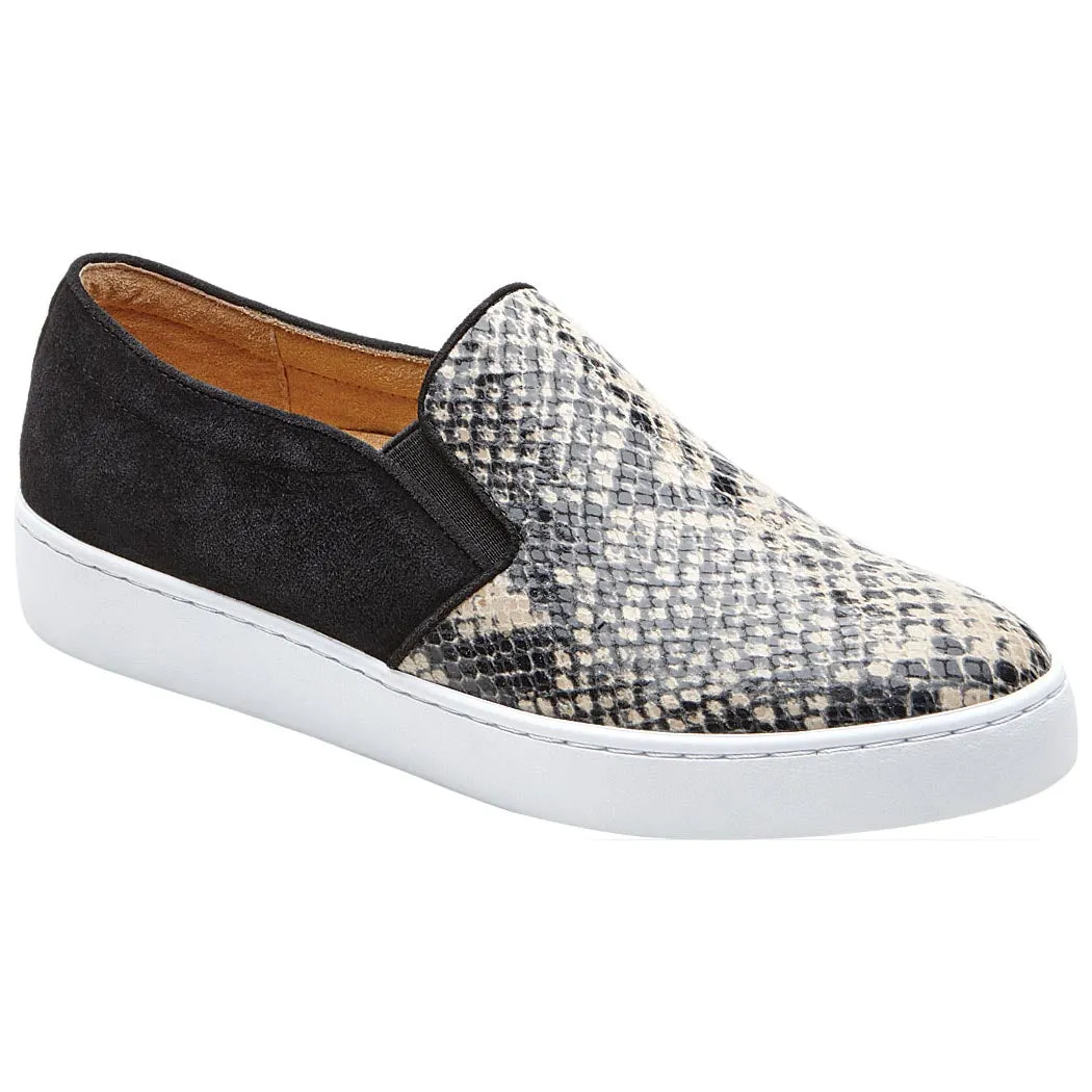 Vionic Midi Slip-On Sneaker - Natural Snake