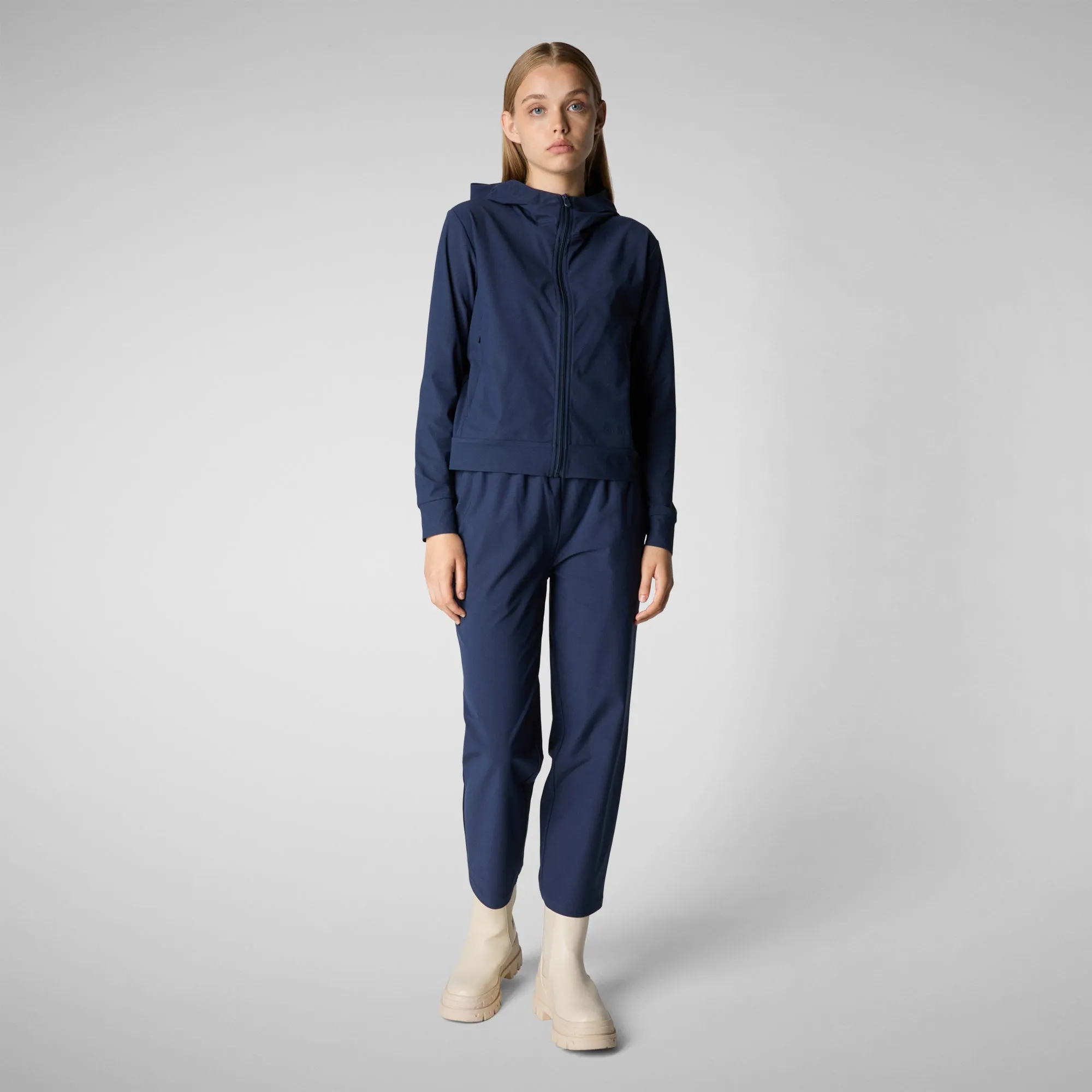 Woman's pant Milan in navy blue