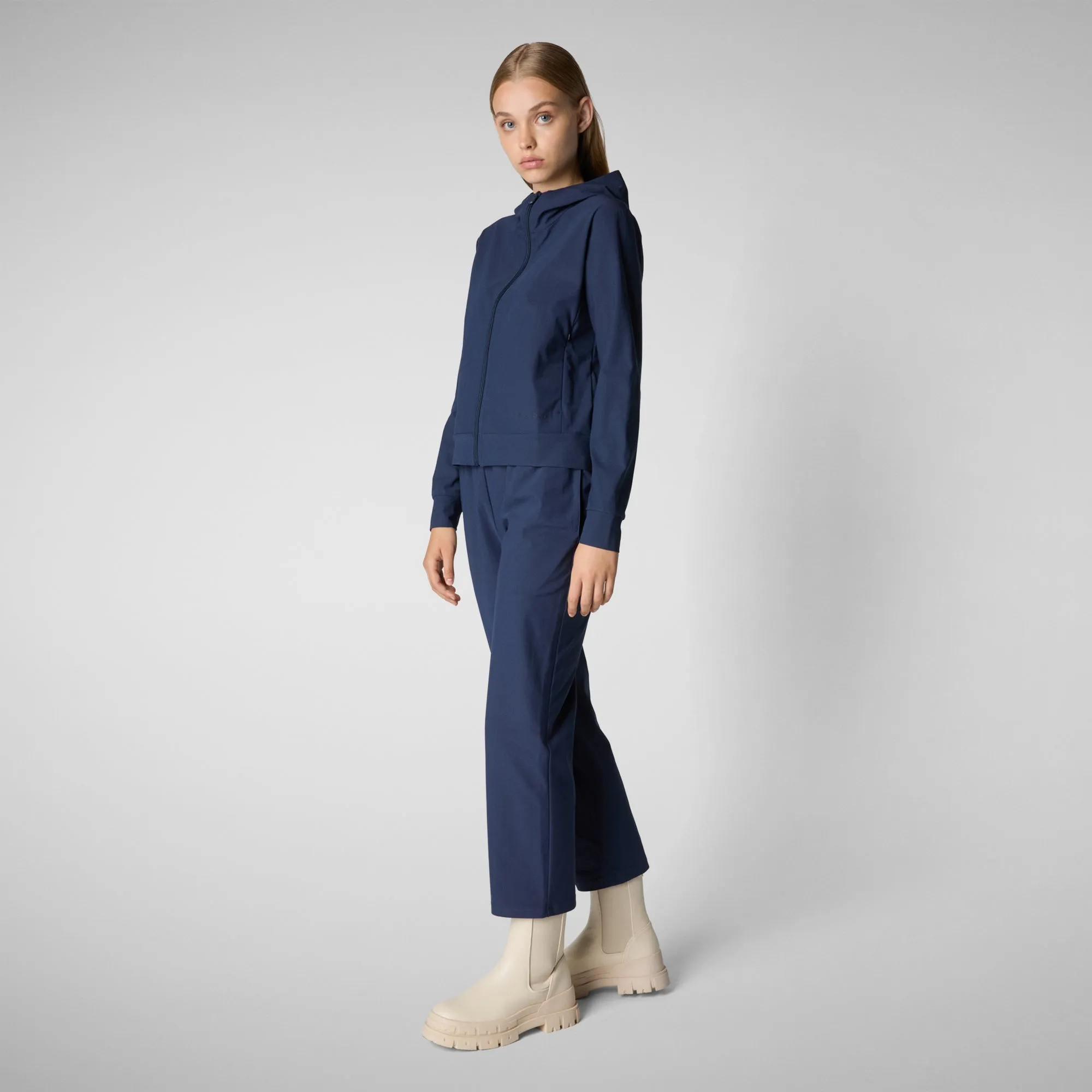 Woman's pant Milan in navy blue